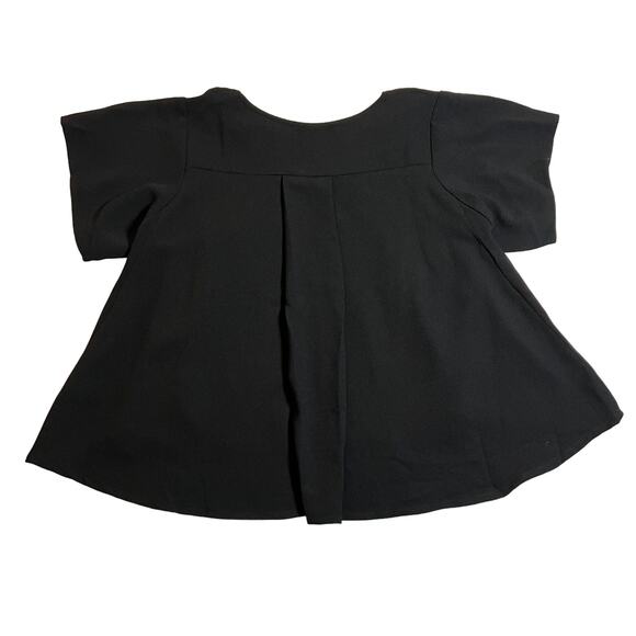 Romeo & Juliet Couture V-Neck Flowy A-Line Blouse Size Small NEW Minimalist - Picture 2 of 8